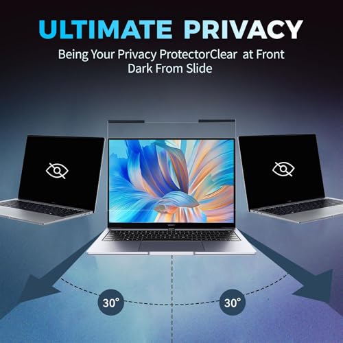2Pack Magnetic Laptop Privacy Screen Filter 14 Inch