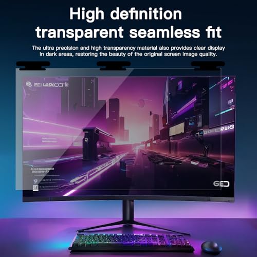 2 Pack 24 Inch Magnetic Computer Privacy Screen