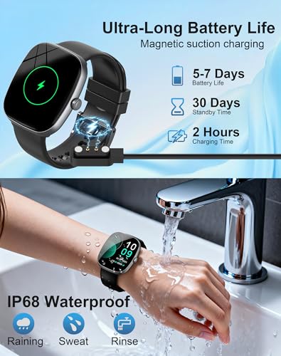 Eigsupia Smart Watch For Women Men