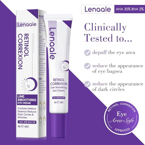 Lenaale Retinol Eye Cream For Dark Circles