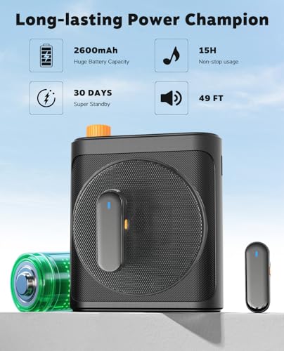 Voice Amplifier For Teachers With Wireless Mic