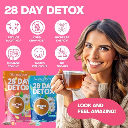 Detox Tea For Weight Loss - 28 Day Herbal Tea