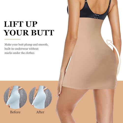 JOYSHAPER High Waist Half Slips For Women