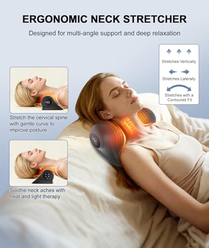 Heated Neck Stretcher With 3 Modes