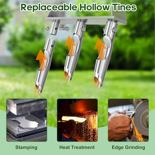 Manual Lawn Aerator Tool