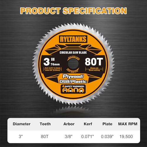 3 Inch Circular Saw Blades