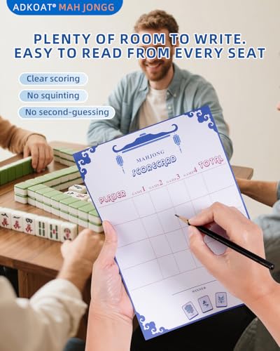 American Mahjong Score Cards