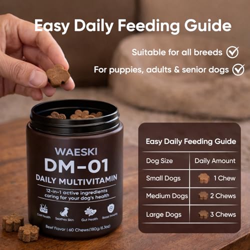 DM-01 Daily Multivitamin For Dogs