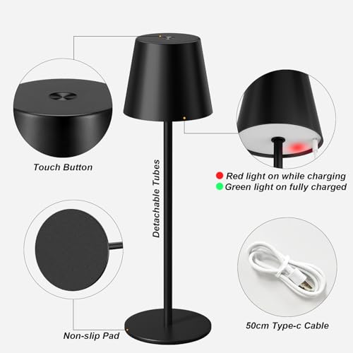 Cordless Rechargeable Table Lamp