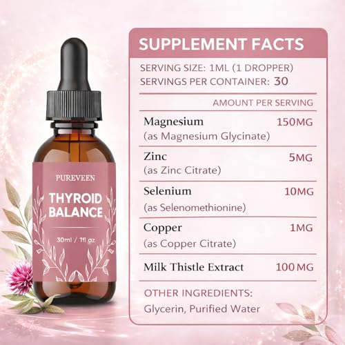 Pureveen Thyroid Support Drops