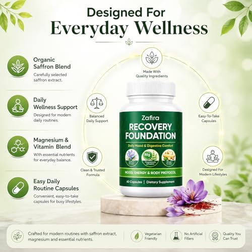Zafira Organics Saffron Supplements