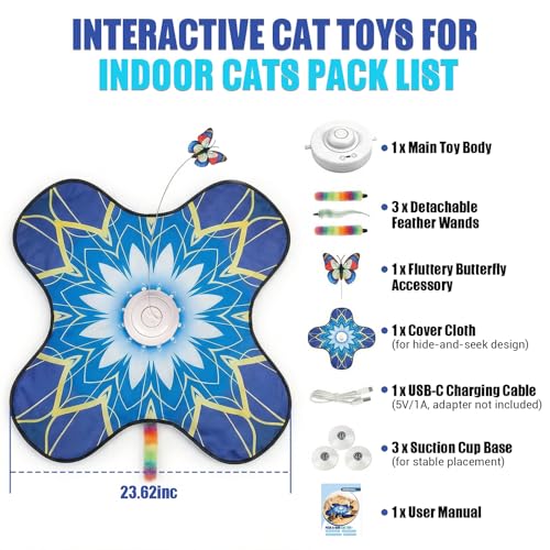 Interactive Cat Toy For Indoor Cats