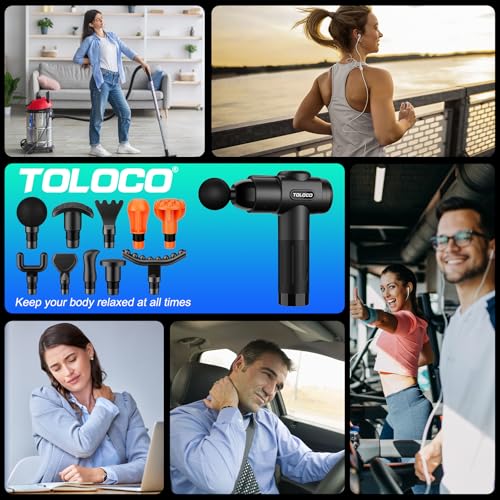 Cordless Deep Tissue Vibration Massage Gun