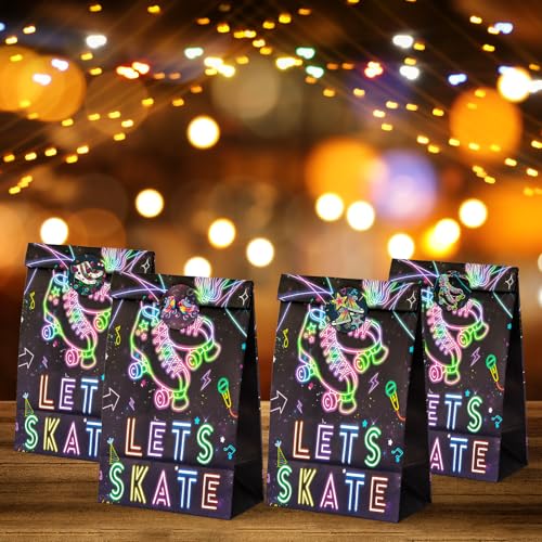 YXXHOME 24 Roller Skating Goodie Bags