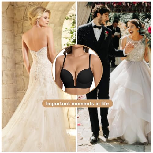 JOYSHAPER Plunge Bras for Women
