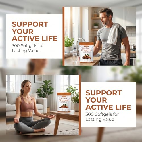 Metabolae Ceylon Cinnamon SoftGels With MCT Oil